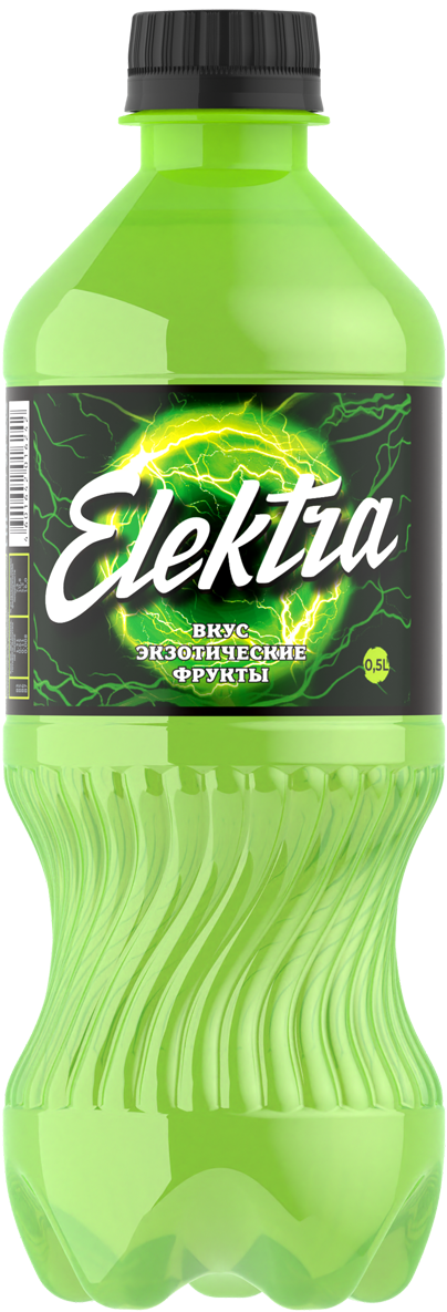 Напиток безалкогольный тонизирующий газированный «ELEKTRA EXOTIC FRUIT ENERGY» со вкусом экзотических фруктов ТМ ACTION