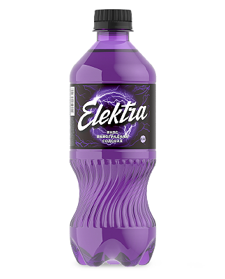 Напиток безалкогольный тонизирующий газированный «ELEKTRA GRAPE SODA»  ТМ ACTION