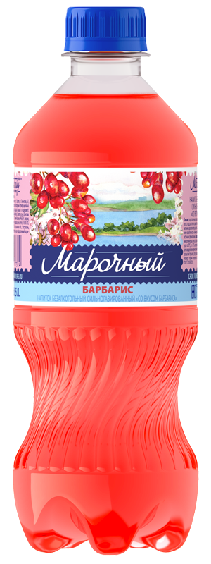 Напиток безалкогольный сильногазированный "Барбарис" ТМ Марочный