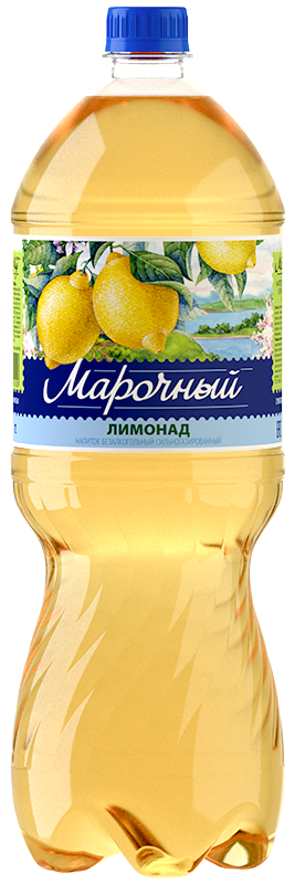 Напиток безалкогольный сильногазированный "Лимонад" ТМ Марочный