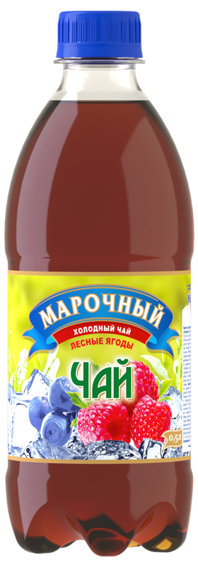 Напиток безалкогольный негазированный "Холодный чай со вкусом лесных ягод" ТМ Марочный