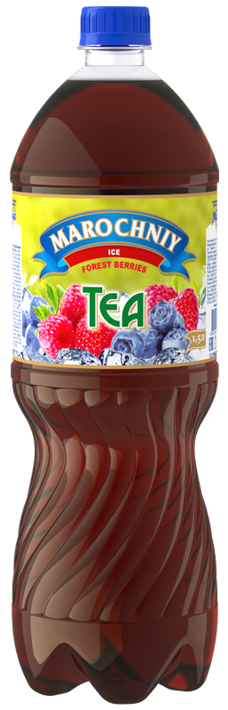 Напиток безалкогольный негазированный "Холодный чай со вкусом лесных ягод" ТМ Марочный