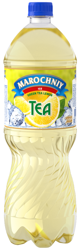 Напиток безалкогольный негазированный "Холодный чай зеленый лимонный" ТМ Марочный