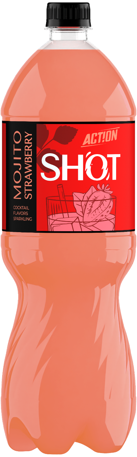 Напиток безалкогольный сильногазированный "Mojito Strawberry" ТМ