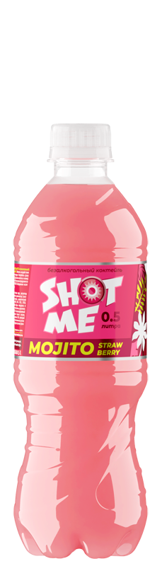 Напиток безалкогольный сильногазированный "Mojito Strawberry"<br>ТМ&nbspShotme